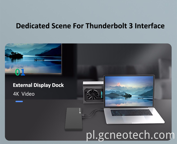 Cost-effective Thunderbolt 3 docking station